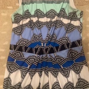 Donna Morgan Maxi Dress Stretch Knit